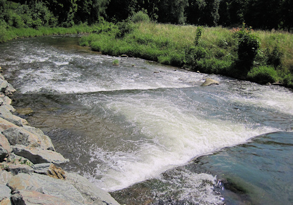 Stupeň za 2,5 m3/s Stupeň za 2,5 m3/s