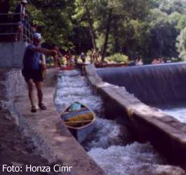 Novy jez v Lokti Novy jez v Lokti