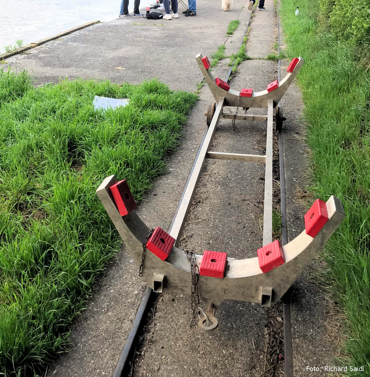 Vozíček na přepravu lodí Vozíček na přepravu lodí