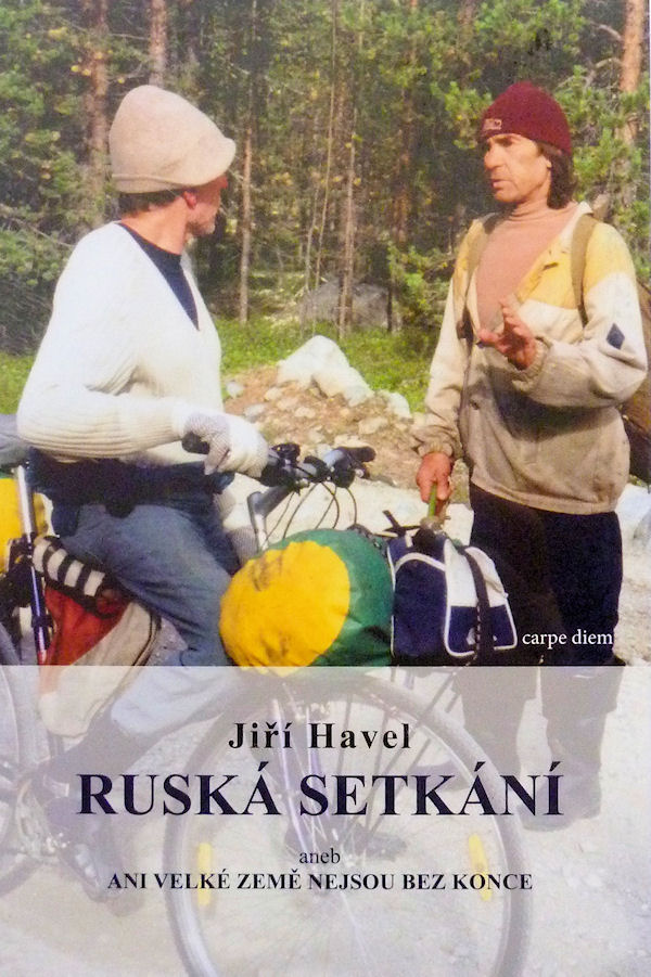 Titulní strana knihy Ruská setkání Titulní strana knihy Ruská setkání