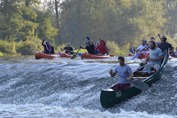 Překonání jezu Překonání jezu