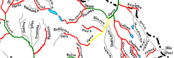 Mapa sjízdnosti