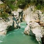 Nástupní místo pod nejs. soutěskou