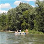 Isar pod městem Icking