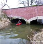 Akvadukt na Loučné, potok Lodrantka